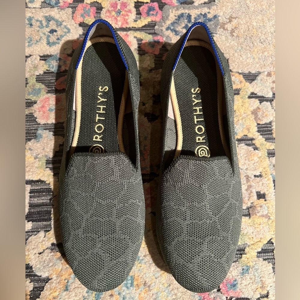 Rothy’s Safari Giraffe Loafers sz 8